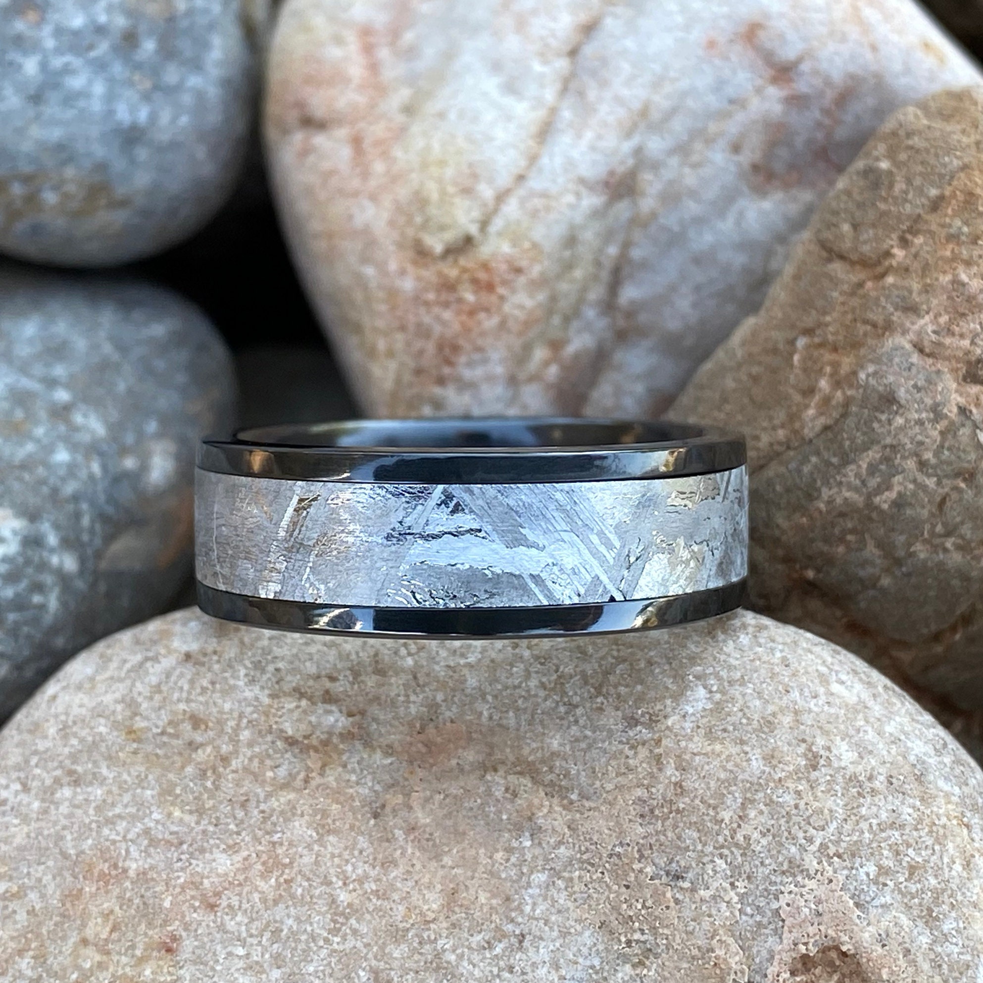 ギベオンリング　指輪 ギベオン隕石 リング・指輪 : パワーストーンのフォレストブルー