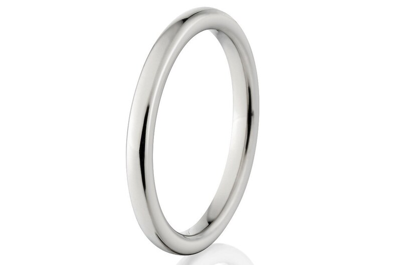 4HRP.2HRP Titanium promise rings Matching Titanium His and Hers Ring Set bands