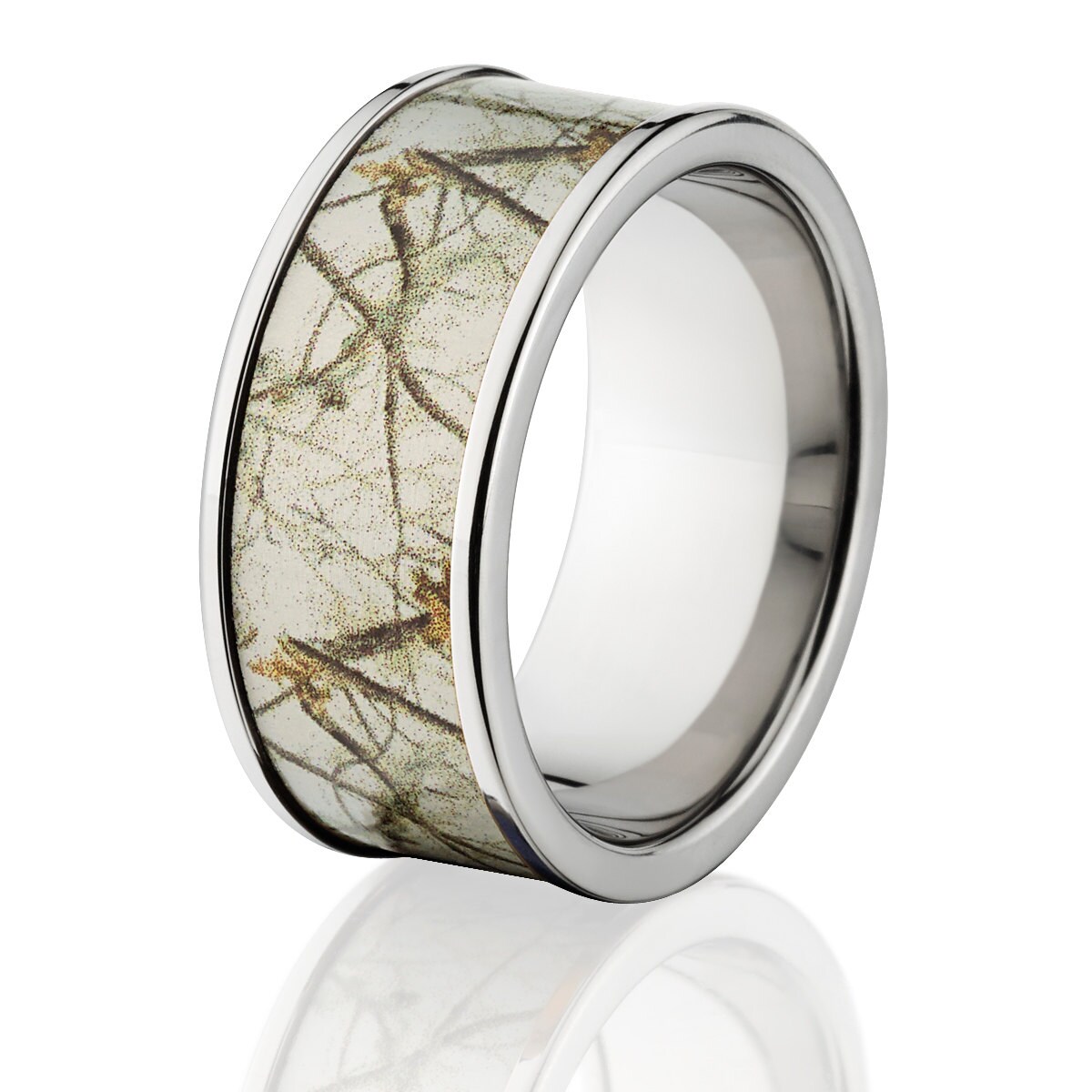 Titanium cheap camo ring