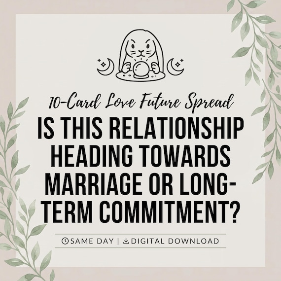 Marriage and Commitment tarot reading