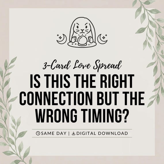 Right Person, Wrong Time tarot reading