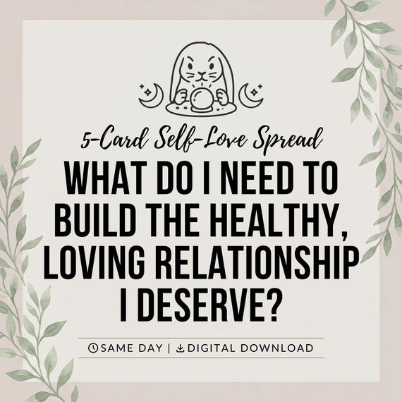 Building Healthy Love tarot reading