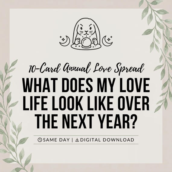 Love Year Ahead tarot reading