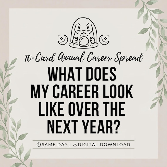 Career Year Ahead tarot reading