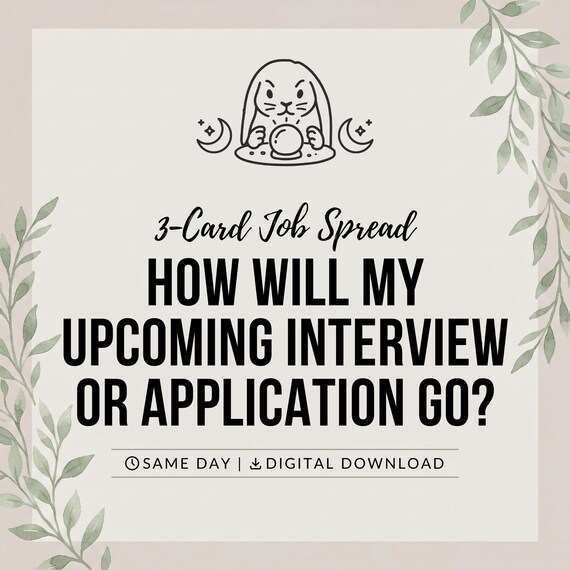 Interview Outcome tarot reading