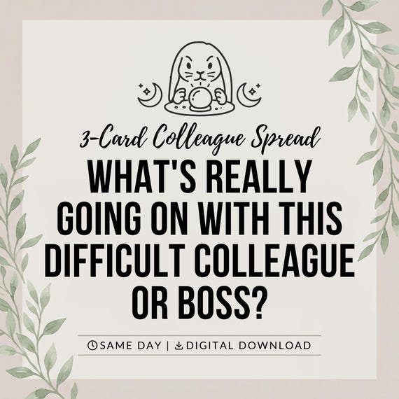 Workplace Tension tarot reading