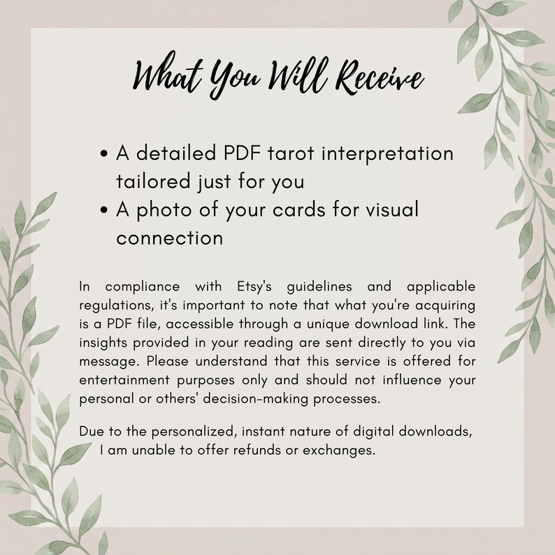 Long Distance Love Tarot Reading | 5-Card Relationship Spread (Digital Download) image 5