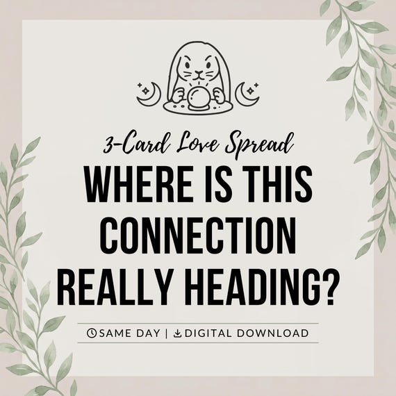 Connection Check tarot reading