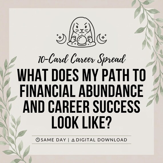 Financial Abundance Path tarot reading