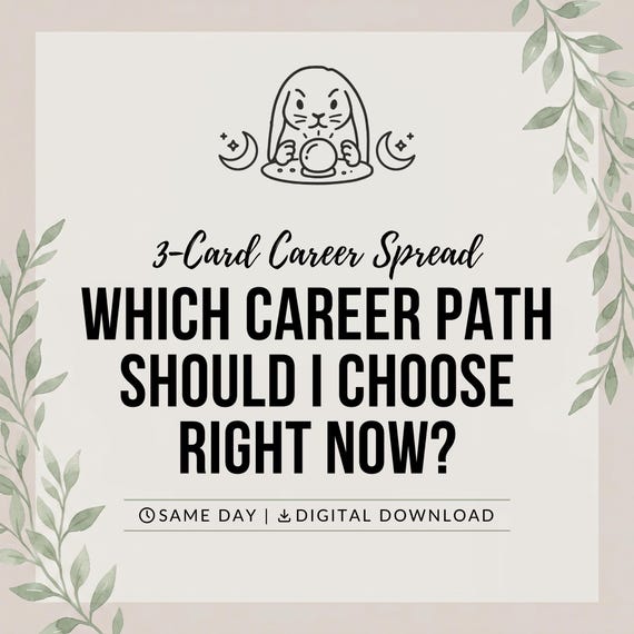 Career Crossroads tarot reading