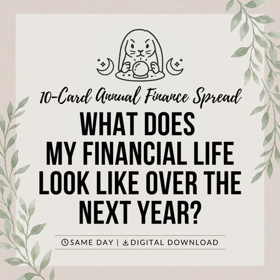 Financial Year Ahead tarot reading