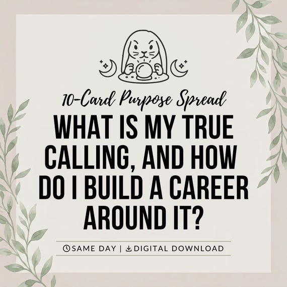 Finding Your Calling tarot reading