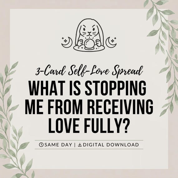 Letting Love In tarot reading