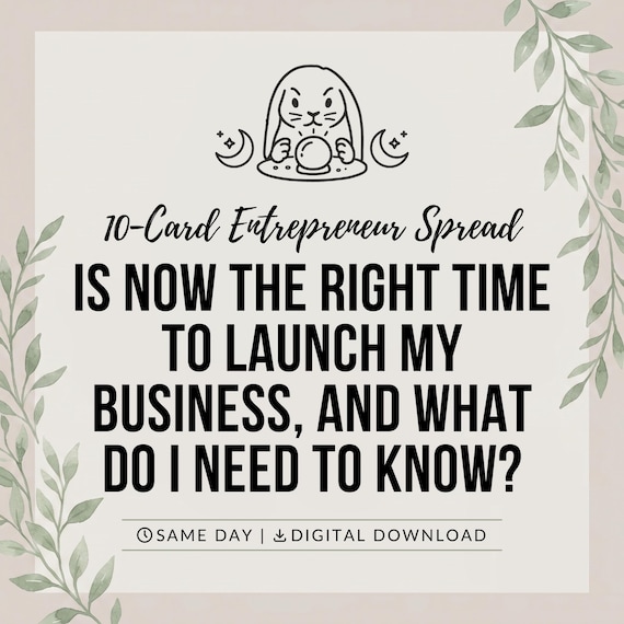 Business Launch tarot reading