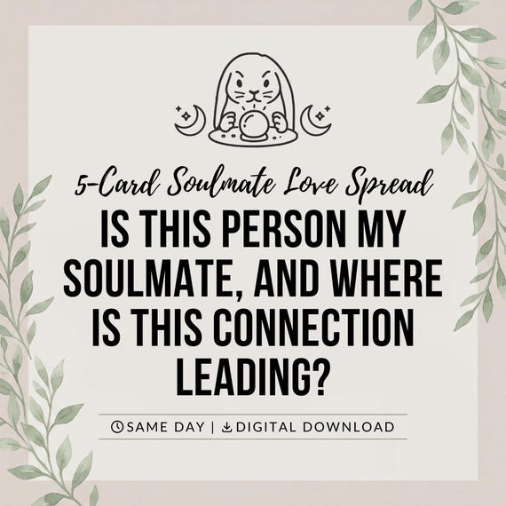Soulmate Path tarot reading