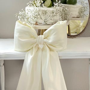 Satin Birthday Cake Bow: Party & Wedding Shower Decor