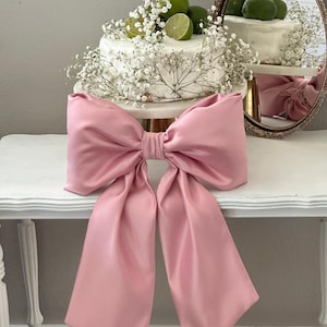 Satin Birthday Cake Bow: Party & Wedding Shower Decor