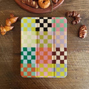 Colorful Check Samsung Galaxy Tab Case for Samsung S9 Plus S8 Ultra A8 A9 S6 case tablet 12 inch A7 Lite S10 with stand S7 FE