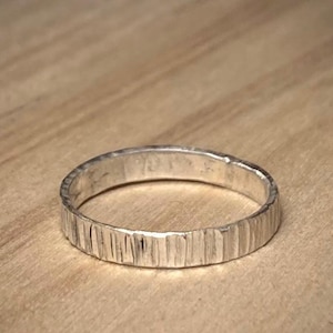 Zilveren handgesmede ring