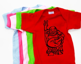 Buddha | Peace sign | Baby jumpsuit | Infant Bodysuits | Baby shower gift