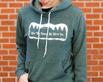 May The Forest Be You | Soft classic pullover hoodie | Jumper