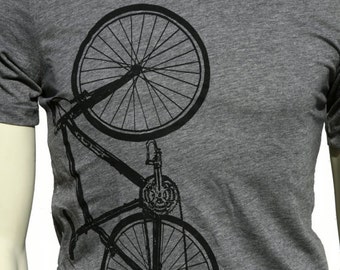 Bicycle | Soft Lightweight T Shirt | Crew and V-neck