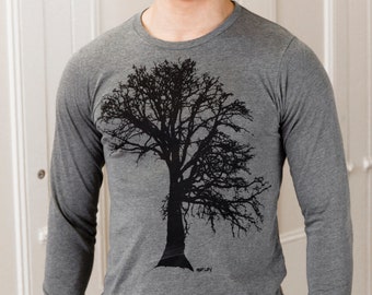 Oak Tree | Soft long sleeves T Shirt | Tree of Life