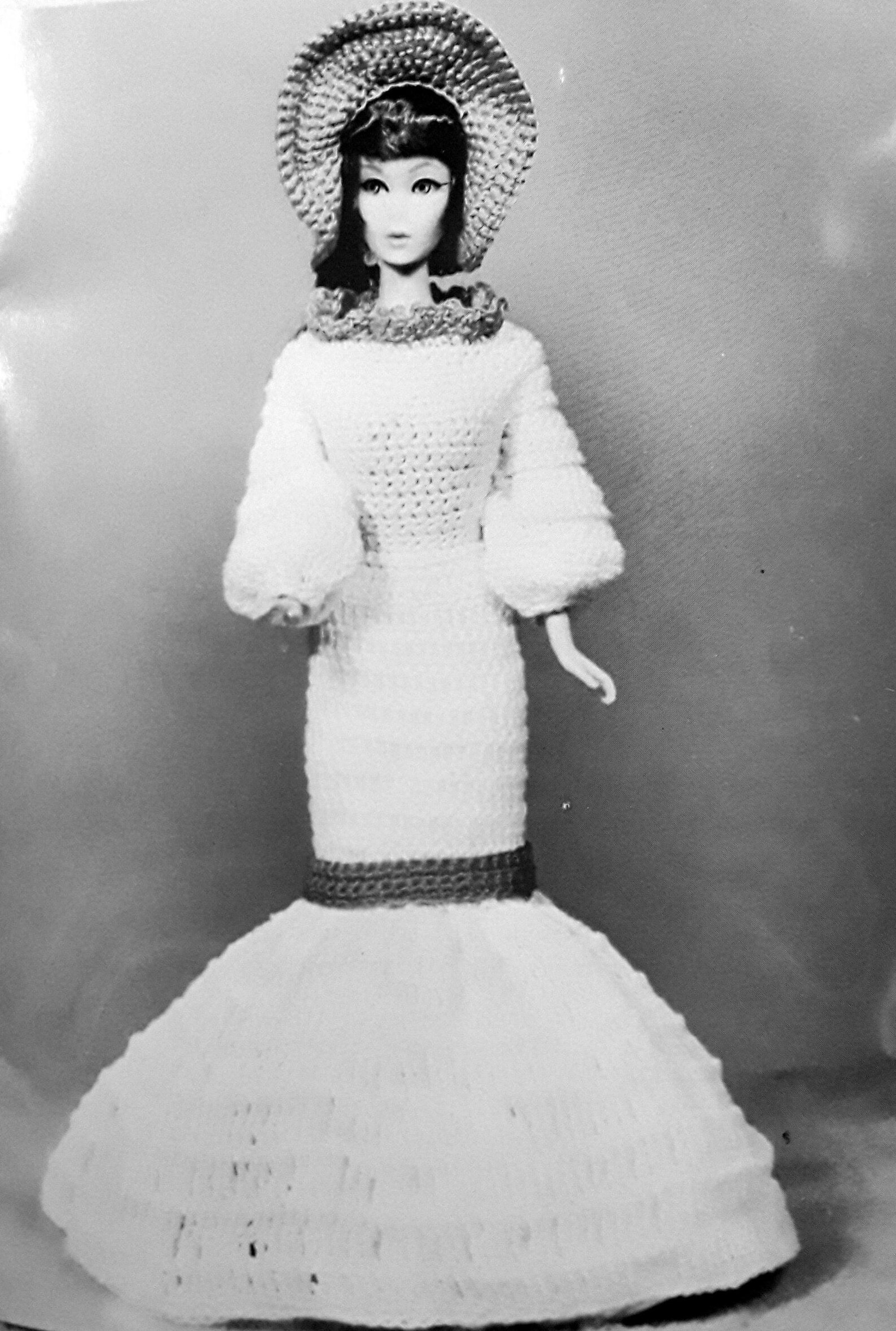 Vintage Fashion Doll Crochet and Knitting 6 Patterns English Etsy