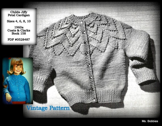 jiffy baby sweater pattern