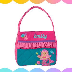 Toddler Purse with Applique Mermaid
