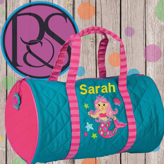 mermaid duffle bag