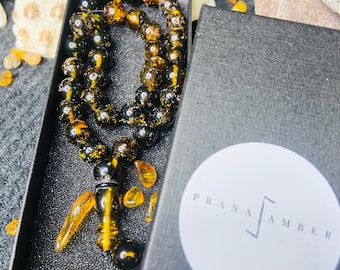 Rosario in ambra baltica, Tasbih a 33 grani, rosario musulmano