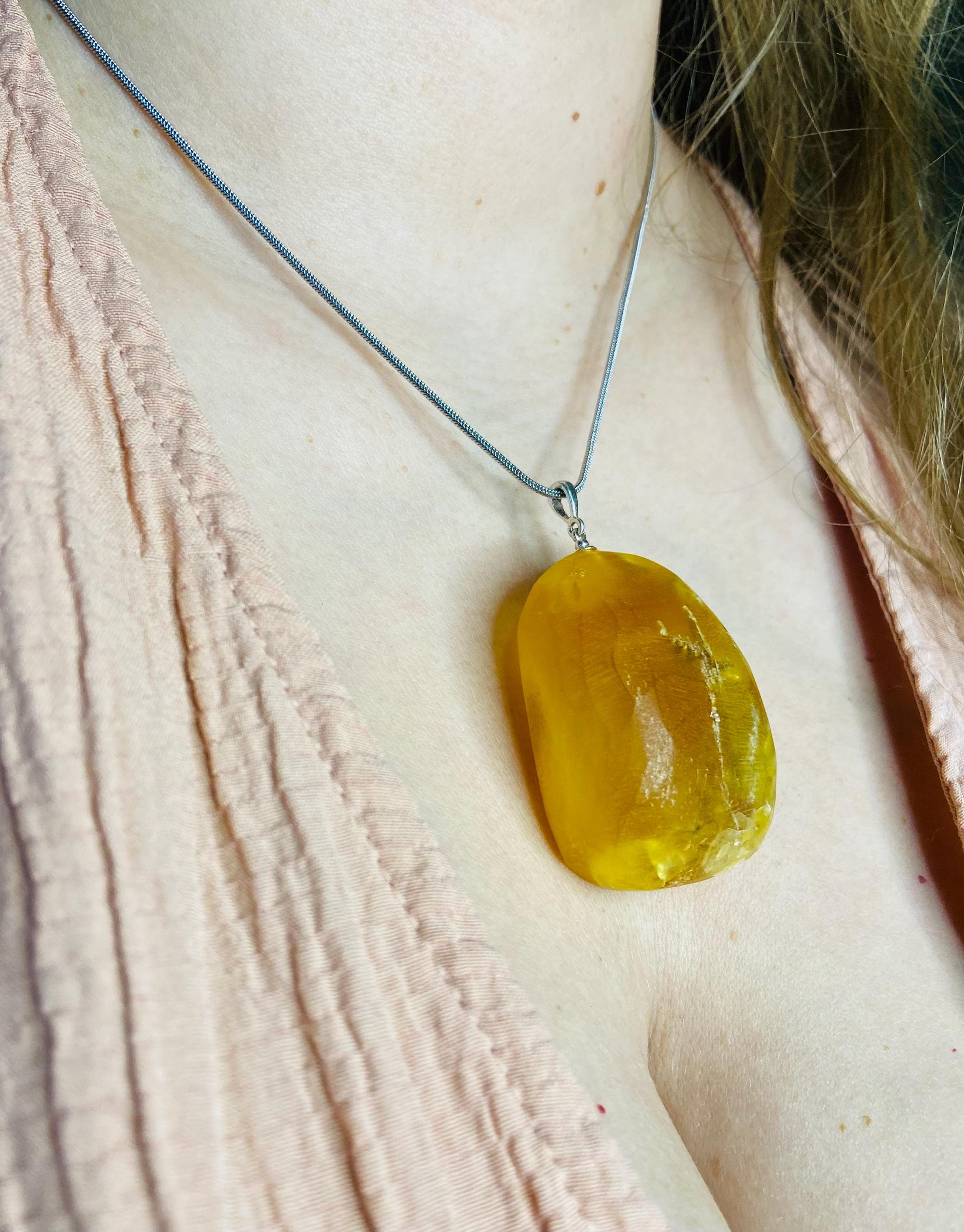Collier cabochon cornaline acier et inoxydable - Laulima Collier cabochon cornaline acier et inoxydable - Laulima