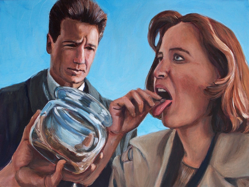 mulder and scully pop vinyl