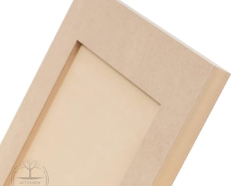 Custom Shaker MDF Cabinet Doors and Drawers | Painted or Unfinished Kitchen Replacement Doors | RTA, Modern & DIY Cabinet Upgrade