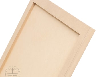 Custom-sized Slim Shaker Cabinet Doors and Drawer Fronts — Unfinished, Primed, or Painted to Your Specifications