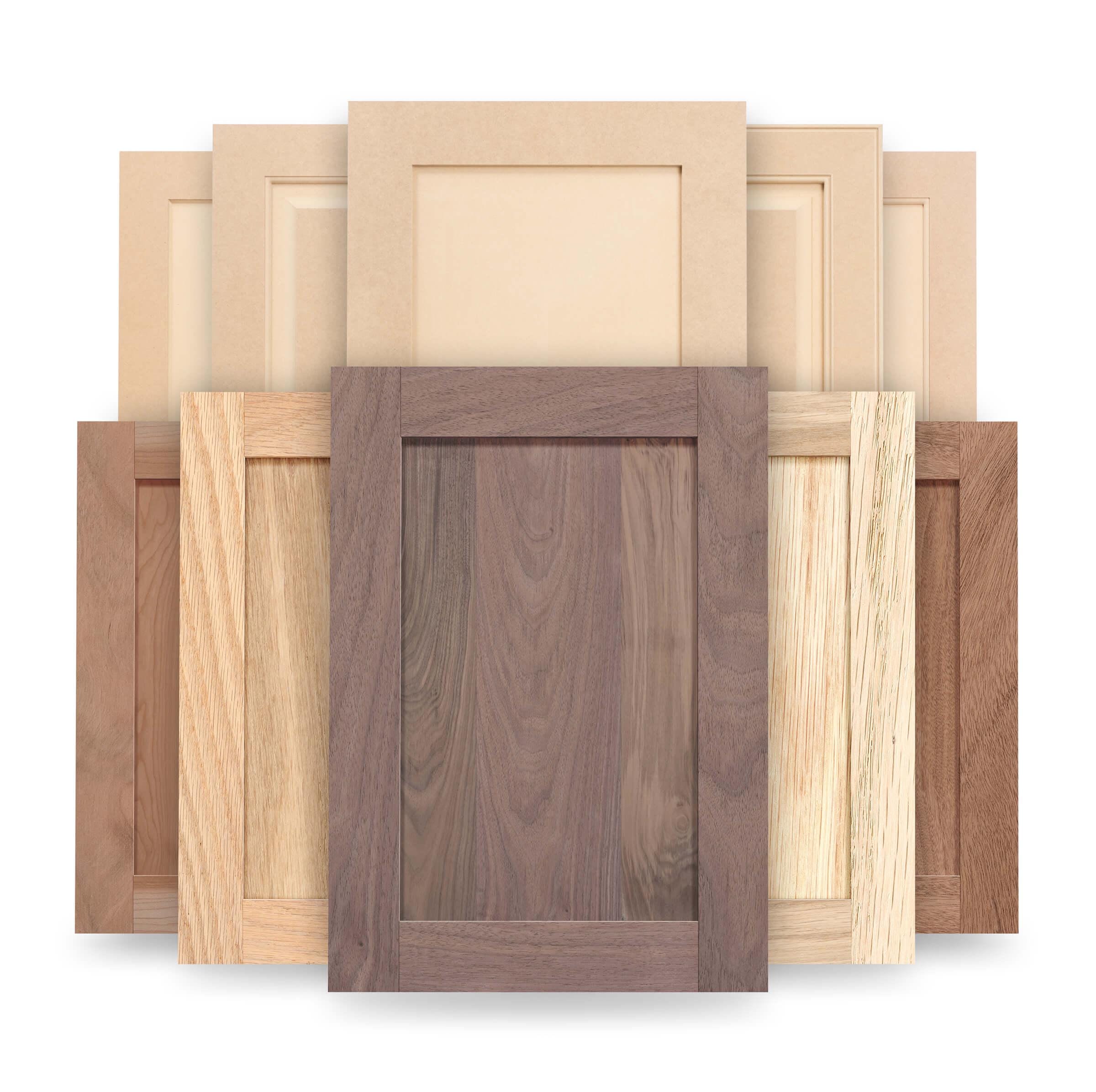 Custom Cabinet Doors | Unfinished, Primed, Painted, Clear Coat or Stained | Shaker, Reeded, Raised Panel, Slab, Recessed Bead or Beaded