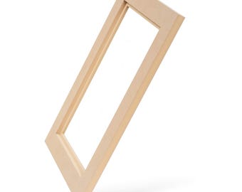 Mullion Cabinet Door: Glass-Ready MDF Frames (Custom Fit)