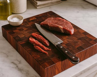 Black Walnut End Grain Cutting Board