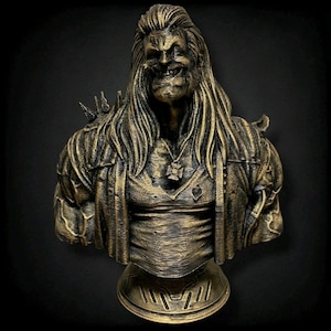Lobo 3D Printed Hand-Painted Statue Decoration