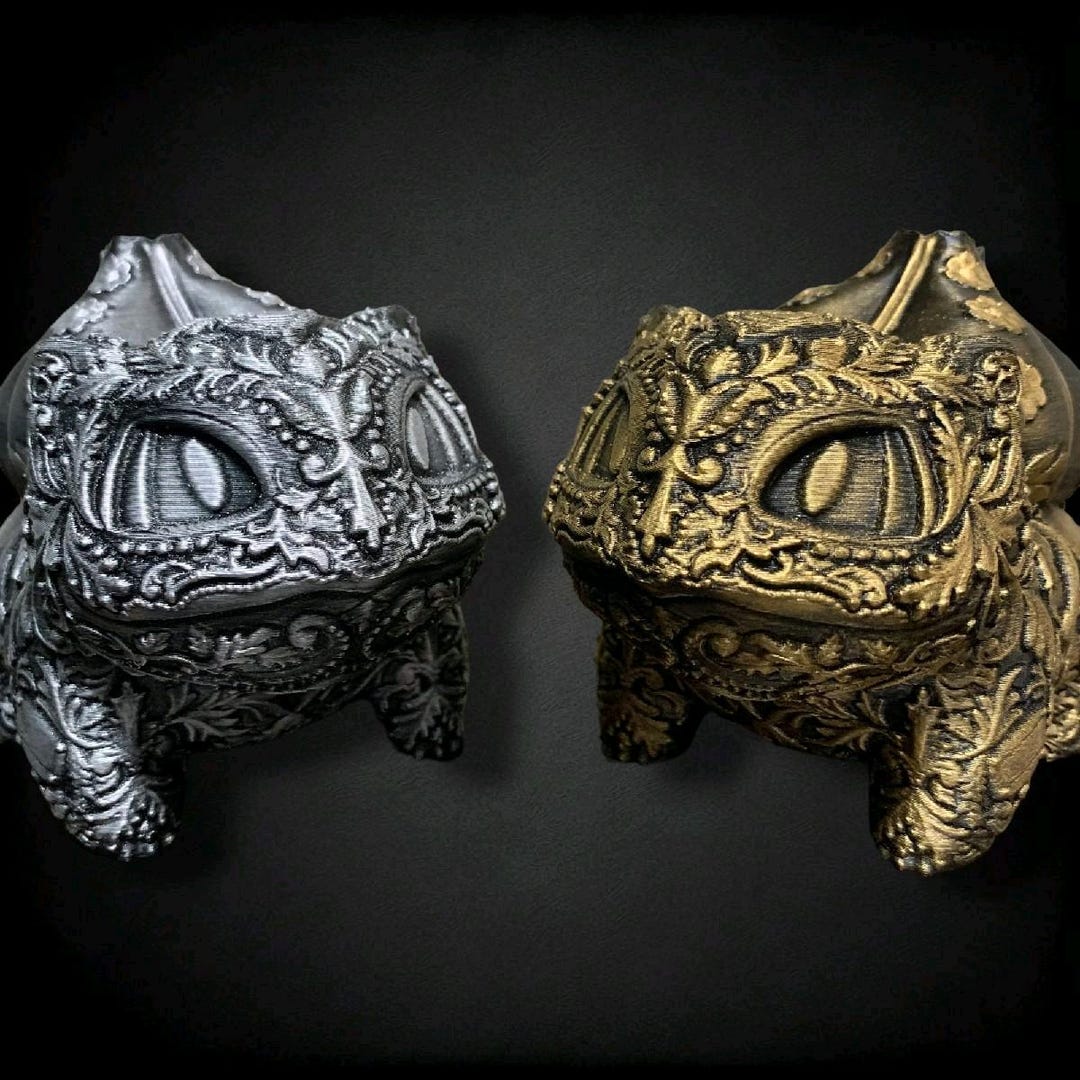 Bulbasaur 3D Printed Pokemon Statue Hand Painted - Etsy