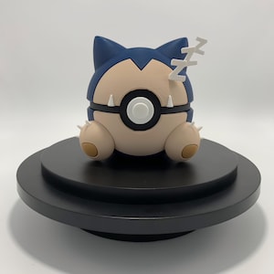 Snorlax 3D Printed Pokeball Design Gift Decor Collectable