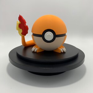 Charmander Poké Ball stampato in 3D, regalo decorativo da collezione