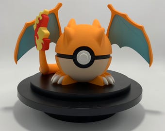 Charizard 3D Printed Pokeball Design Gift Decor Collectable