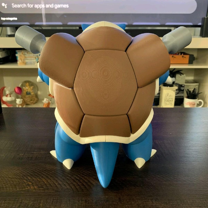 3d-printed Jumbo Size Blastoise Pokemon Decoration. - Etsy Canada