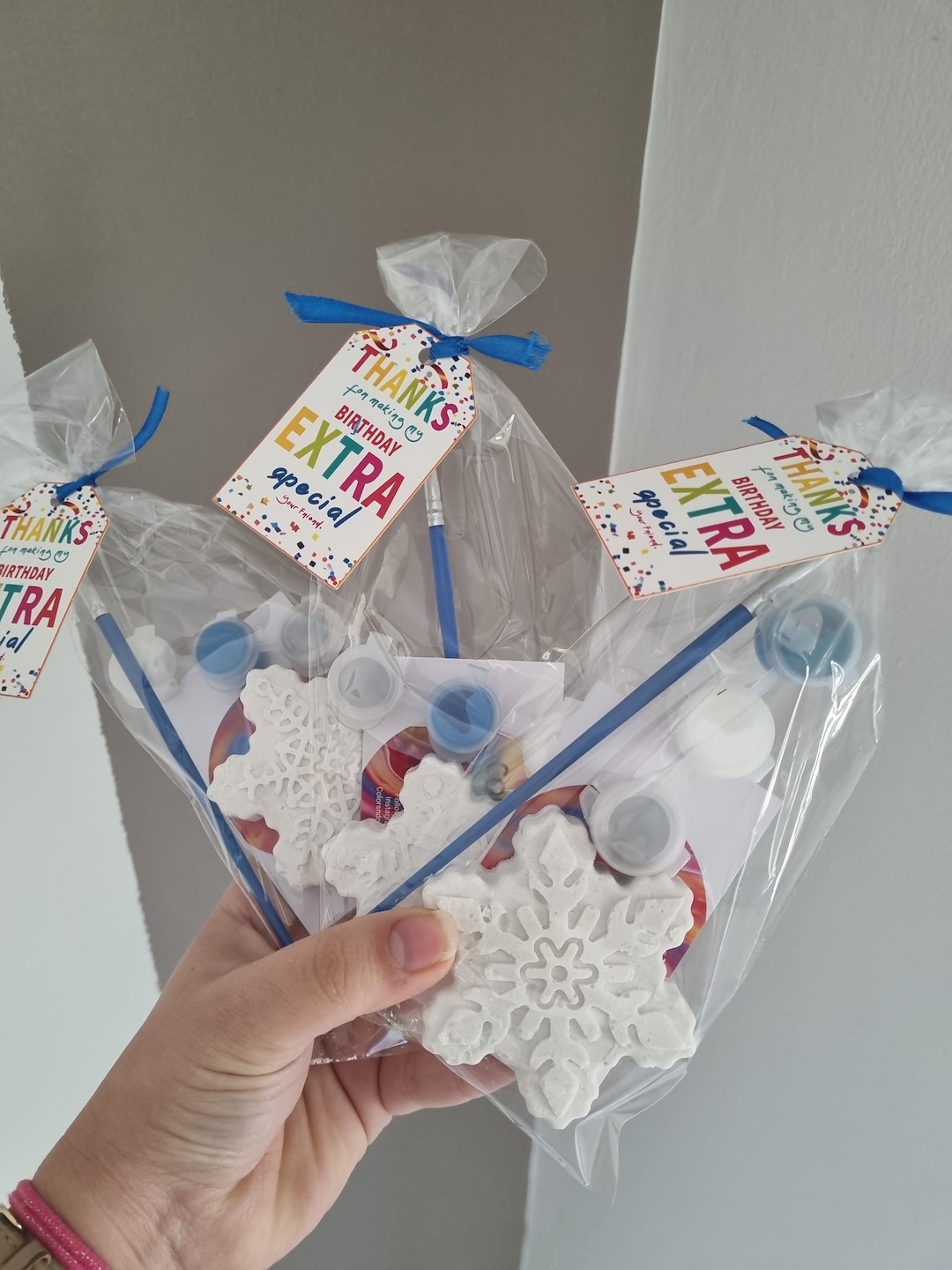 Plaster Fun Plaster Painting Kits for Kids. Plaster Figurines With Thank You Card ...
