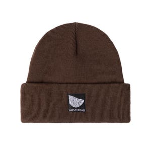 Amsterdam Klassisch Mütze | Klassische Sonnenbrillen |  Amsterdam Stadtplan Mütze | Warme Wintermütze aus Acryl mit kultigem Logo-Patch