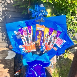 Bouquet cadeau fête des pères, cadeau papa unique, cadeau pour la fête des pères, cadeau pour lui, bouquet cadeau papa