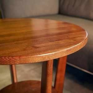 Couch Table, Walnut Wood Sofa Table, Slim End Table, Rectangle Table, Modern Coffee Table, Tall Side Table