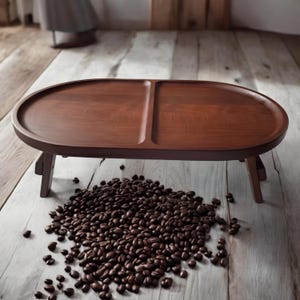 Wooden tray, breakfast tray with legs, wooden tray, rustic tray, bed tray, breakfast table, bed table, flower tray, serving tray